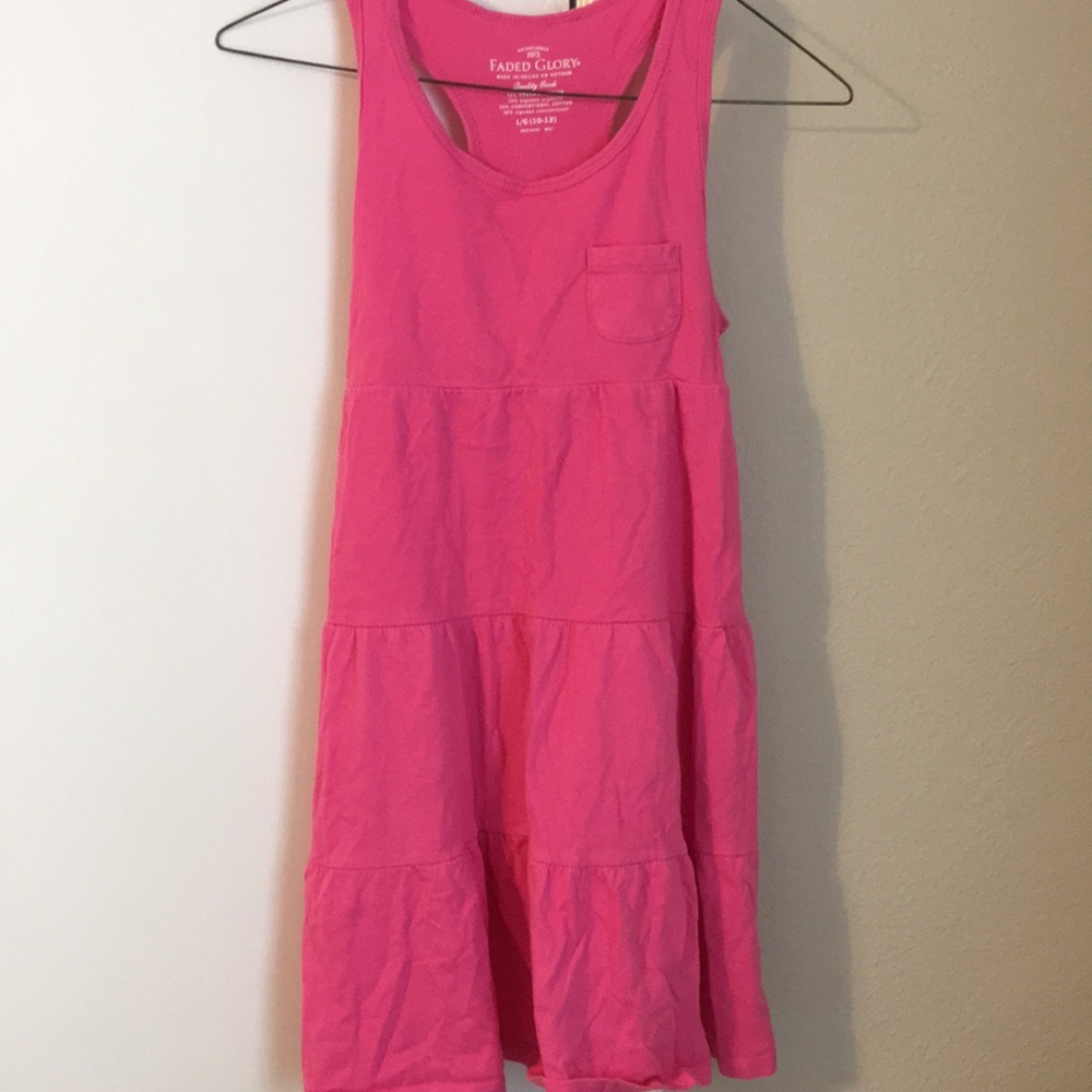 Pink girls dress